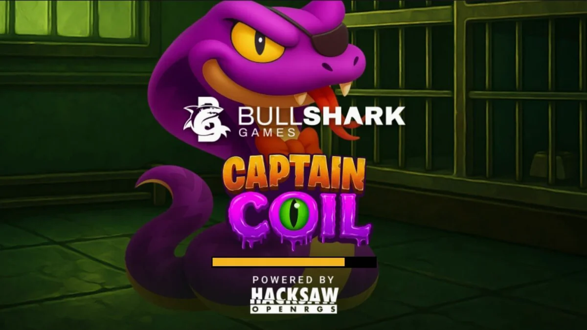 Tampilan visual laboratorium steampunk dalam slot Captain Coil dengan simbol cluster yang unik.